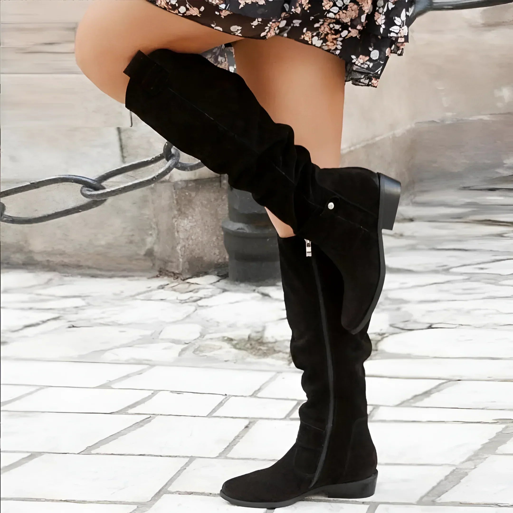 Anna | Low-Heel Boots