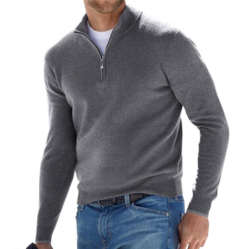 Weston Brooks | Premium Quarter Zipper Sweater