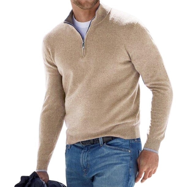 Weston Brooks | Premium Quarter Zipper Sweater